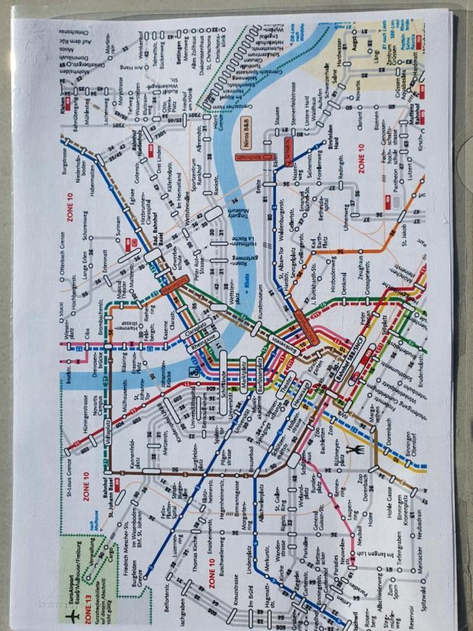 尼罗斯住宿加早餐旅馆 比尔斯费尔登 外观 照片